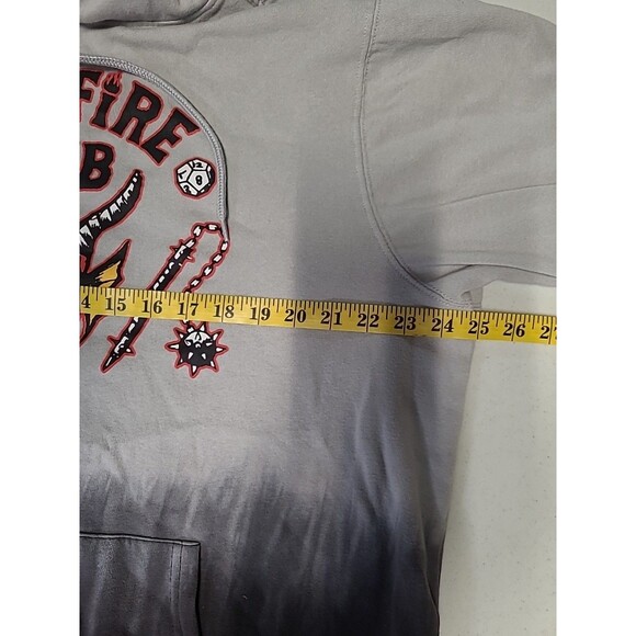 Stranger Things Hoodie Sweatshirt  HellFire Club Long Sleeve  Mens Size L (CC12) - Picture 3 of 6